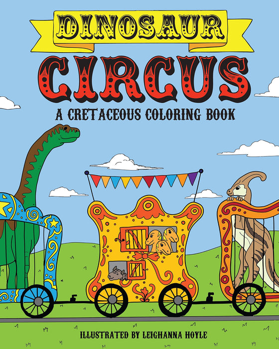 Dinosaur Circus Coloring Book