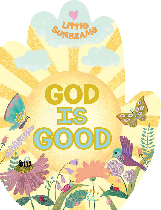God is Good Praying Hands Shaped Board Book