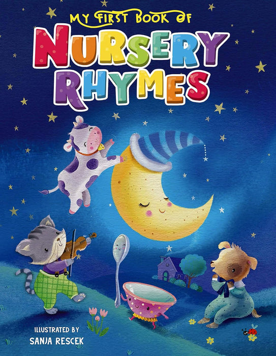 My First Book of Nursery Rhymes - Children's Padded Board Book