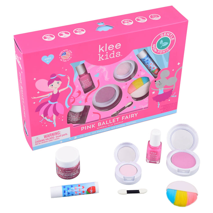 Pink Ballet Fairy - Klee Kids Deluxe Play Makeup Kit
