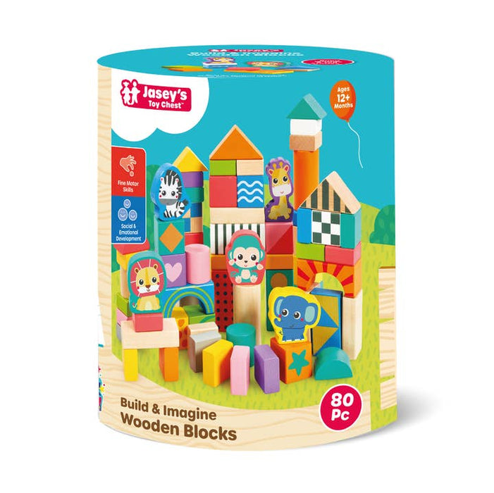 Build & Imagine Wooden Blocks