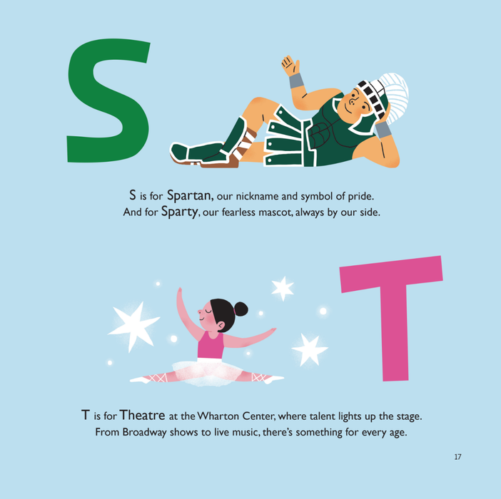 Michigan State University A to Z Hard Cover Book