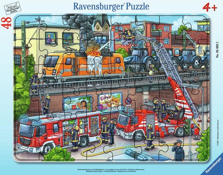 Firetruck Rescue 48pc Jigsaw Puzzle