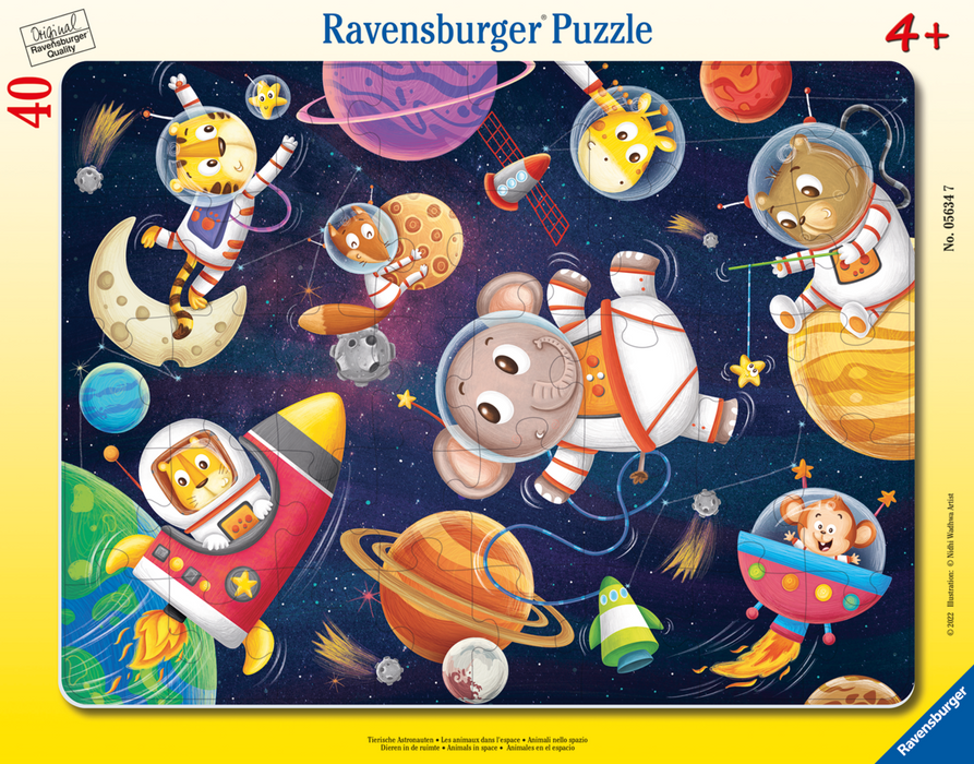 Animal in Space 40pc Jigsaw Puzzle