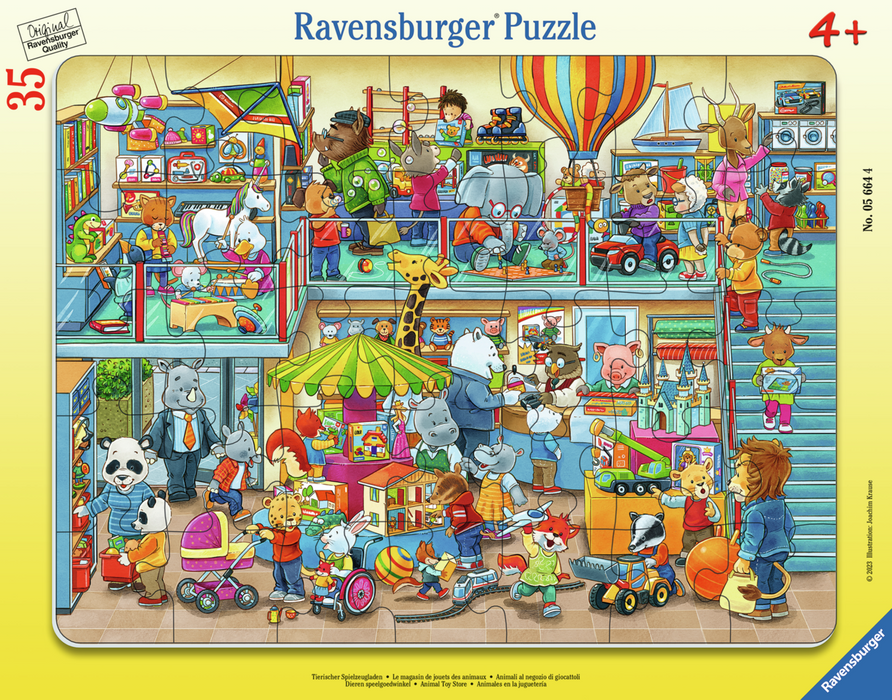 Animal Toy Store 35pc Jigsaw Puzzle