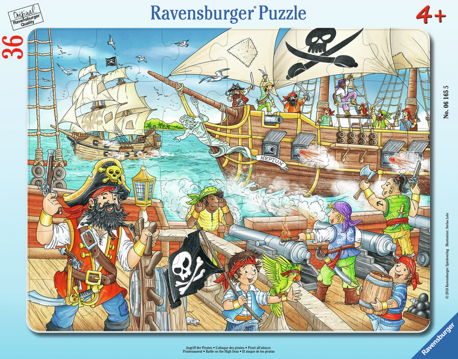Battle on the High Seas 36pc Jigsaw Puzzle
