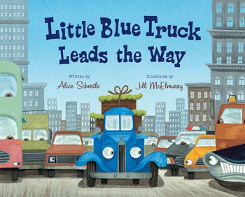 Little Blue Truck Leads the Way Hardcover