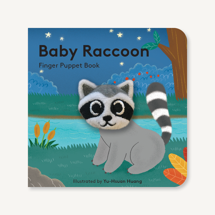 Little Finger Puppet Book Baby Raccoon