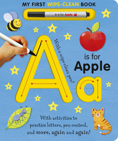 A is for Apple Wipe Clean Book