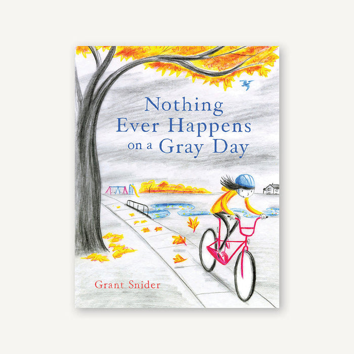 Nothing Ever Happens on a Gray Day Hardcover Book