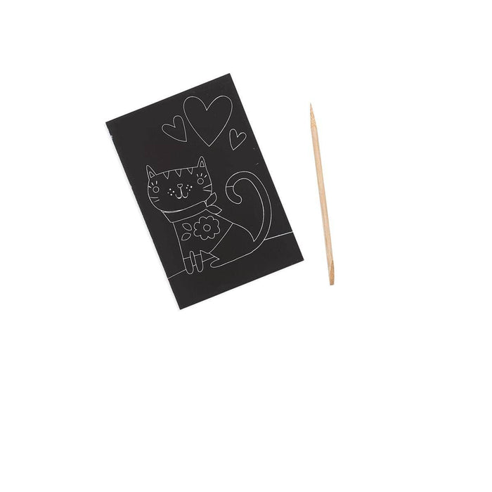 Scratch & Scribble: Mini Kit - Cutie Cats (7 PC Set)
