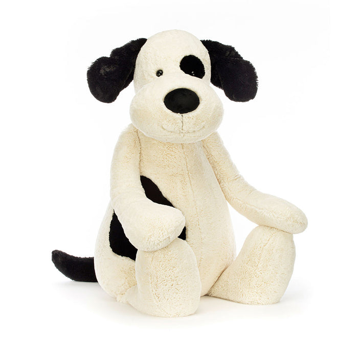 Bashful Black + Cream Puppy Giant