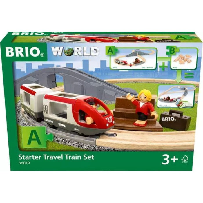 BRIO World Starter Travel Train Set