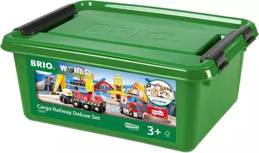 BRIO Cargo Railway Deluxe Set Mother Earth Mother and Earth Kids