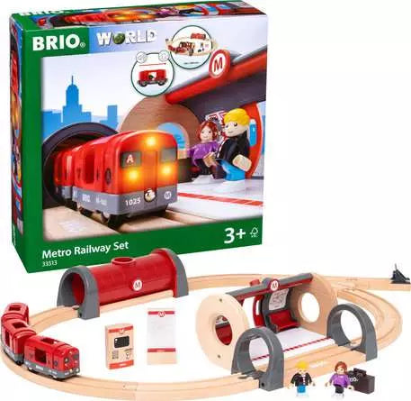 BRIO World Metro Railway Set