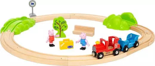 BRIO World Peppa Pig Train Set