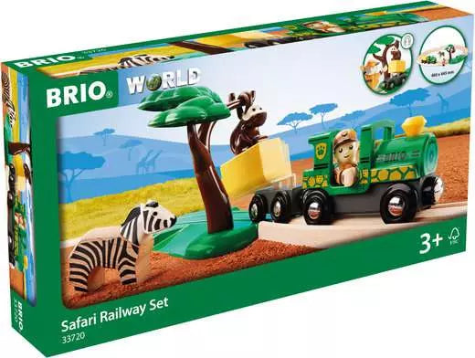 BRIO World Safari Railway Set