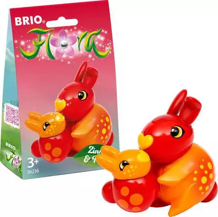 BRIO Flora- Zinnia & Peach