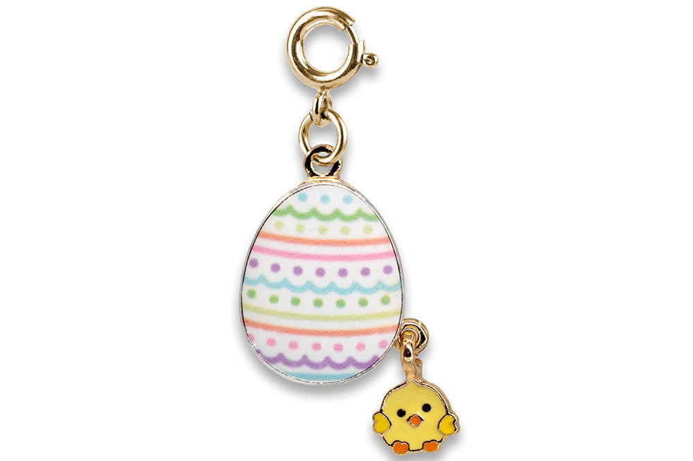 Charm It! Gold Easter Egg Charm
