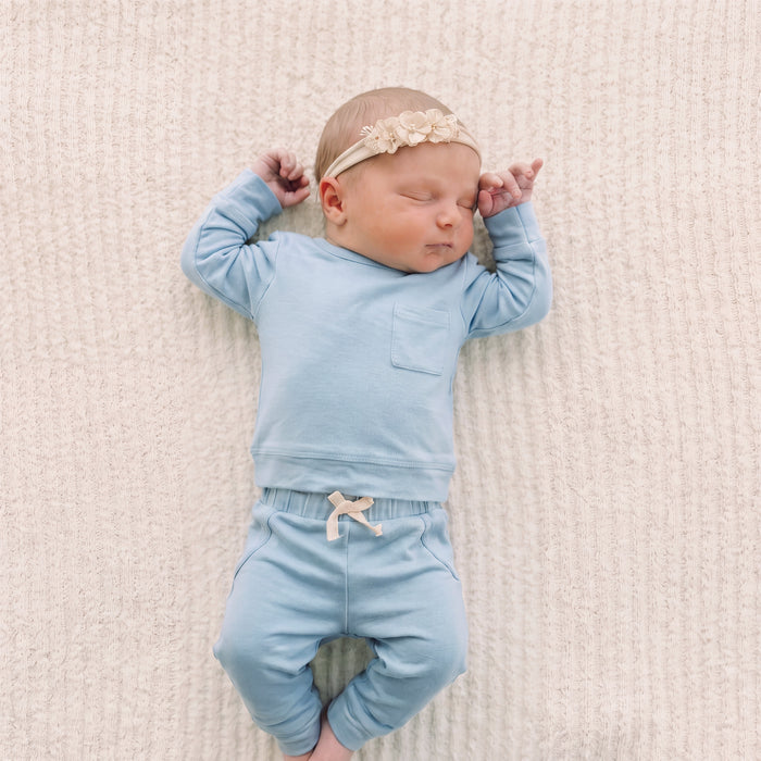 2pc Jogging Set- Baby Blue