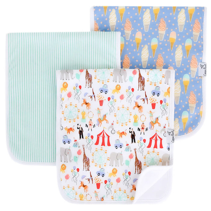 Burp Cloth 3pk- Bailey