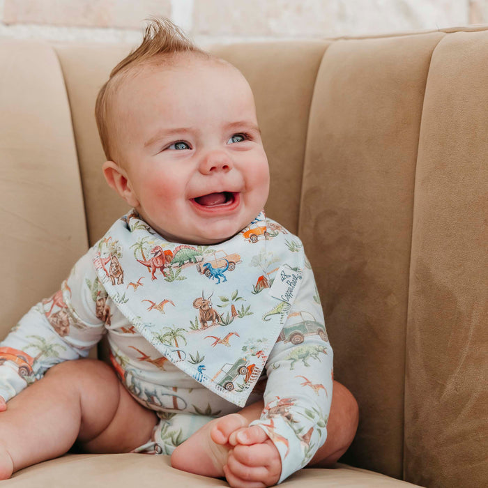 Bandana Bib 4pk- Dino Explorer