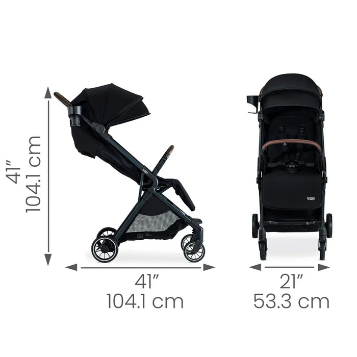 britax stroller dimensions Britax Juniper Compact Stroller