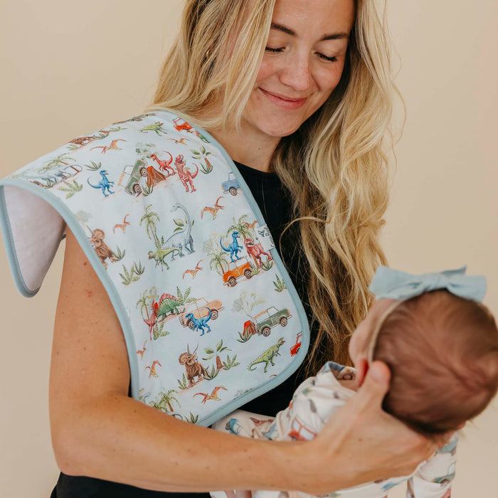 Burp Cloth 3pk - Dino Explorer