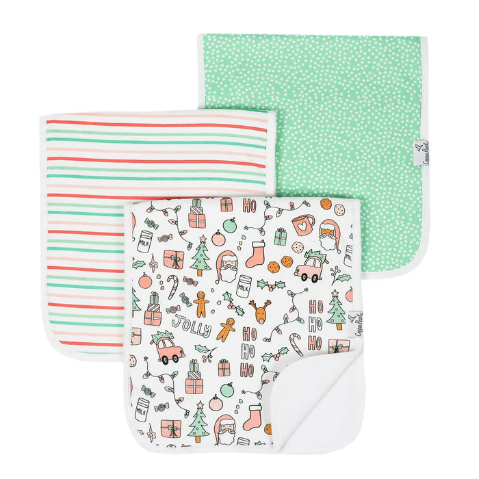 Burp Cloth 3pk- Cindy