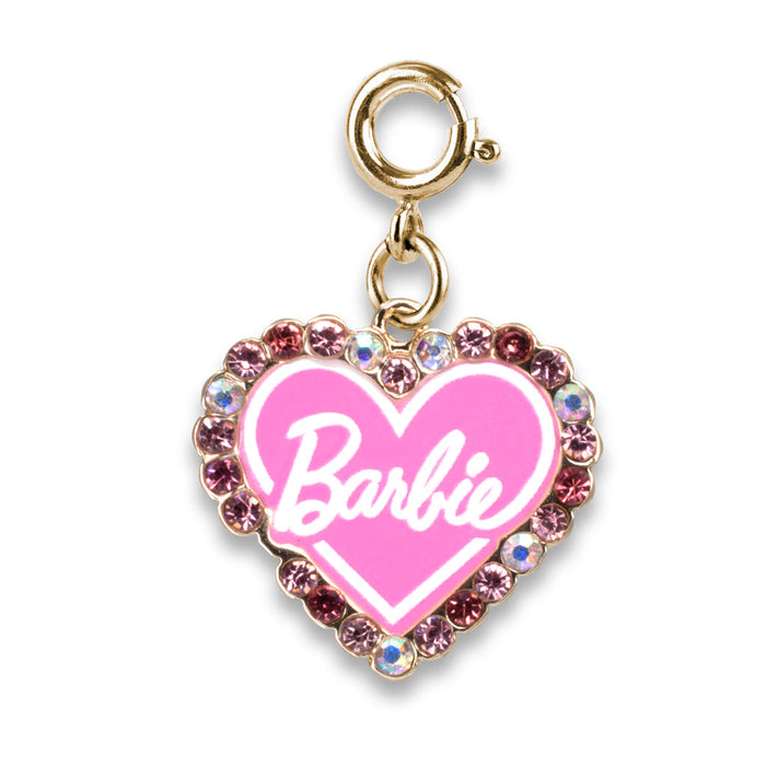 Charm It! Gold Barbie Heart Charm