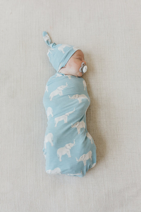 Copper Pearl Swaddle Blanket, Peanut