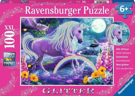 Glitter Unicorn 100pc Puzzle