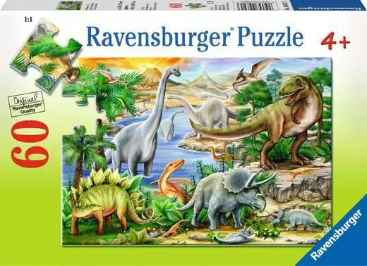 Prehistoric Life 60pc Puzzle