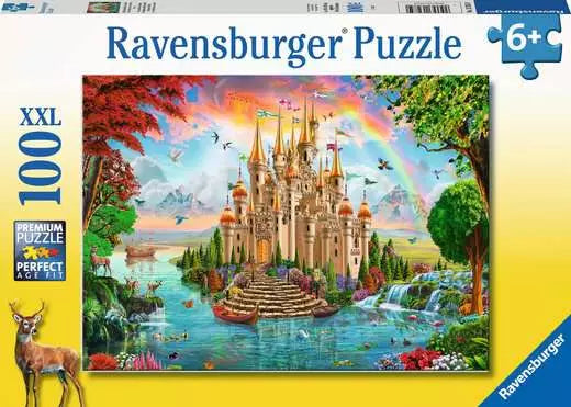 Rainbow Castle 100pc Puzzle