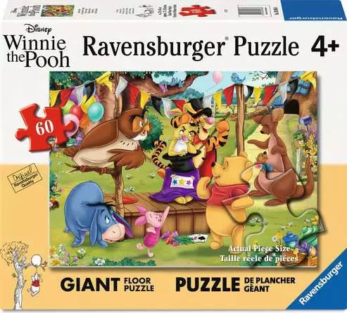 Winnie The Pooh Magic Show 60pc Puzzle