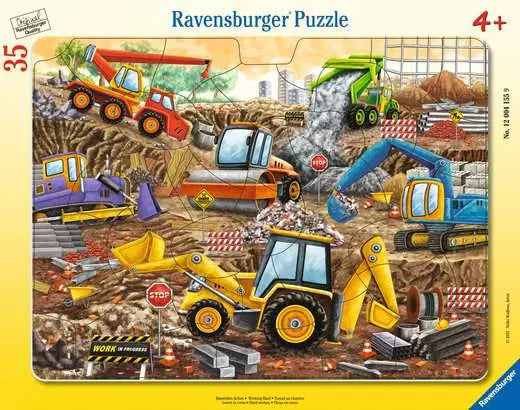 Working Hard 35pc Puzzle