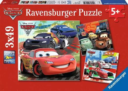 Pixar's Cars Worldwide Racing Fun 49pc Puzzle Set