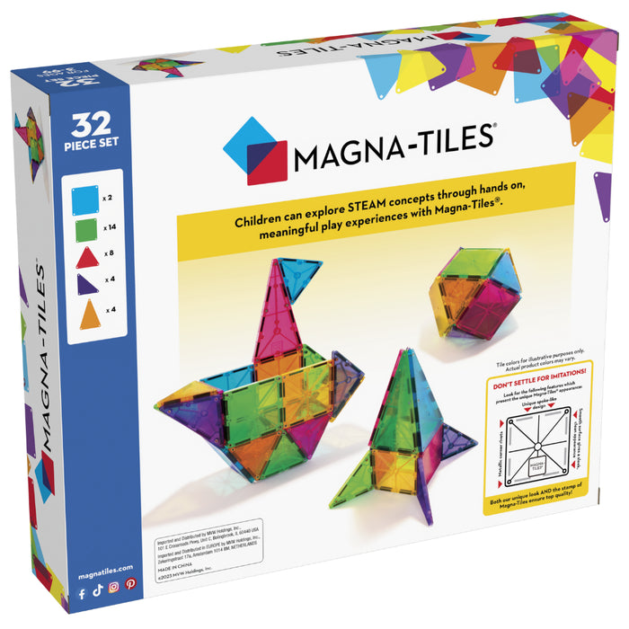 MAGNA-TILES Classic 32 Piece Set