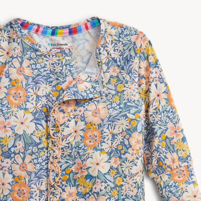 Flora Ruffle Modal Magnetic Convertible Coverall