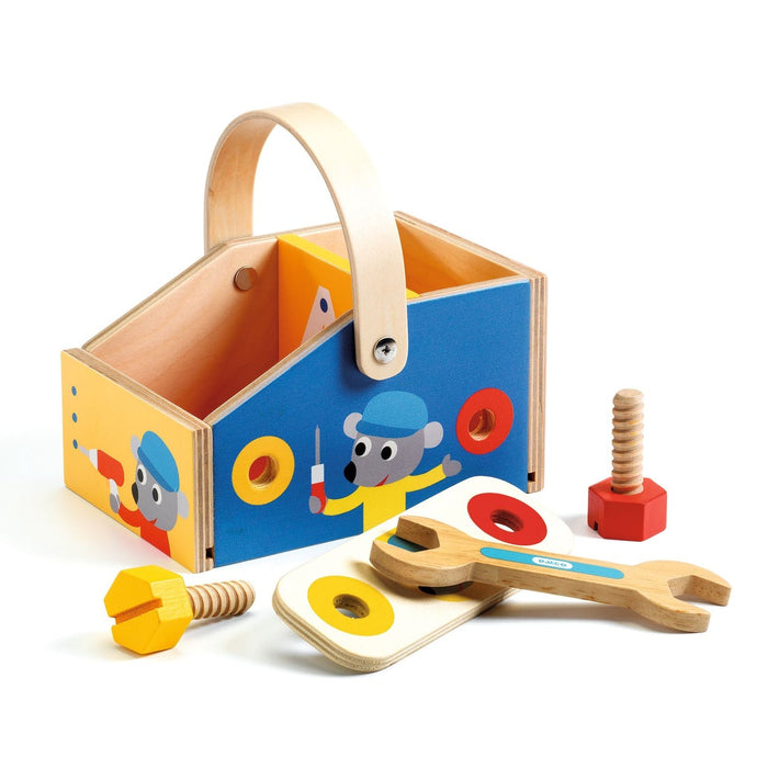 Minibrico Wooden Tool Set