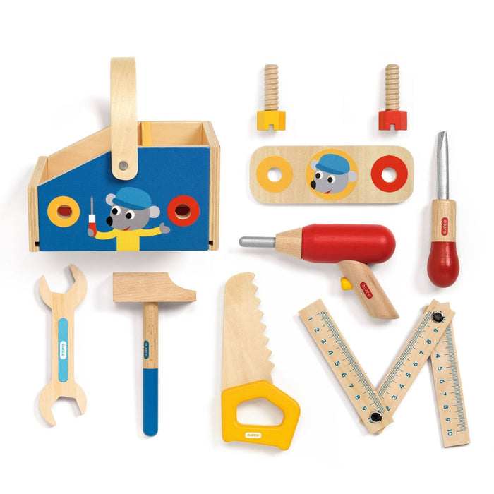 Minibrico Wooden Tool Set