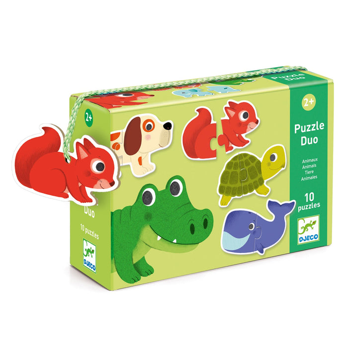 Animals Puzzle Duo Matching Activity