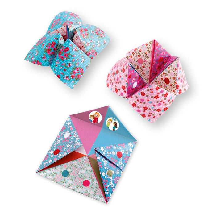 Flower Fortune Tellers Origami Paper Craft Kit