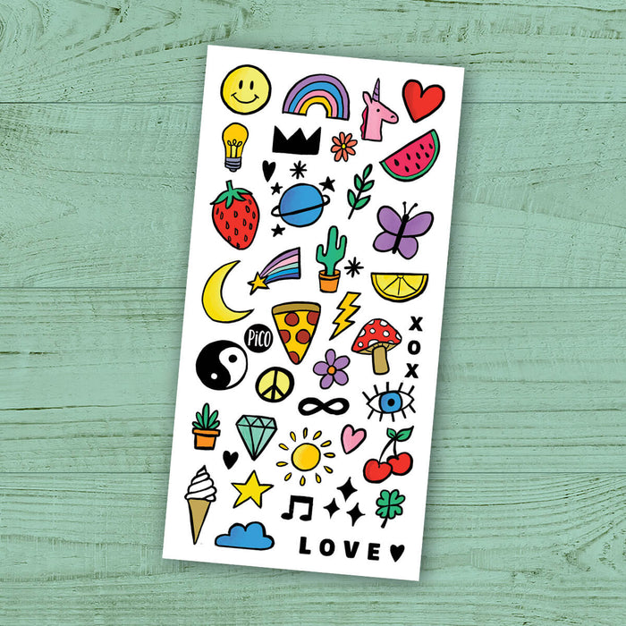 Temporary Tattoos- The Fun Doodles