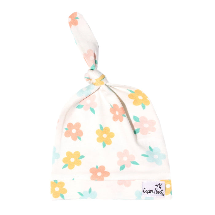 Top Knot Hat- Daisy