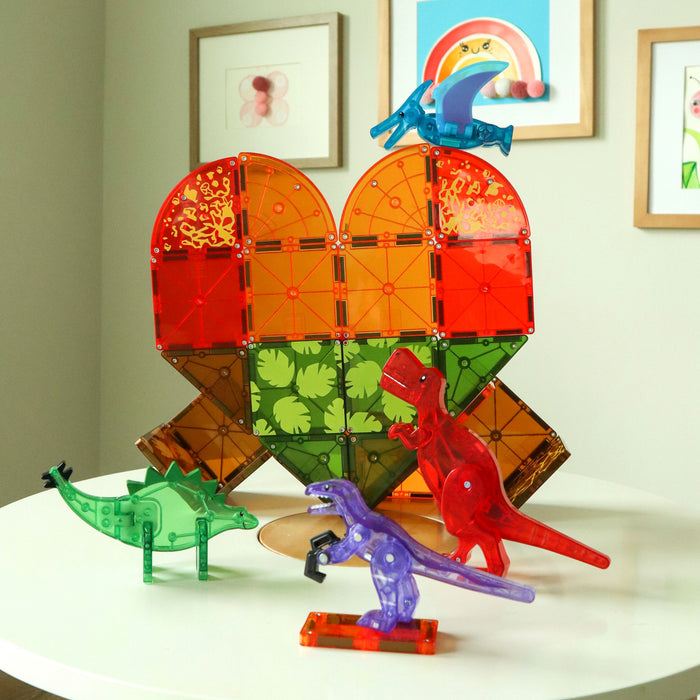 MAGNA-TILES Dino World 40 Piece Set