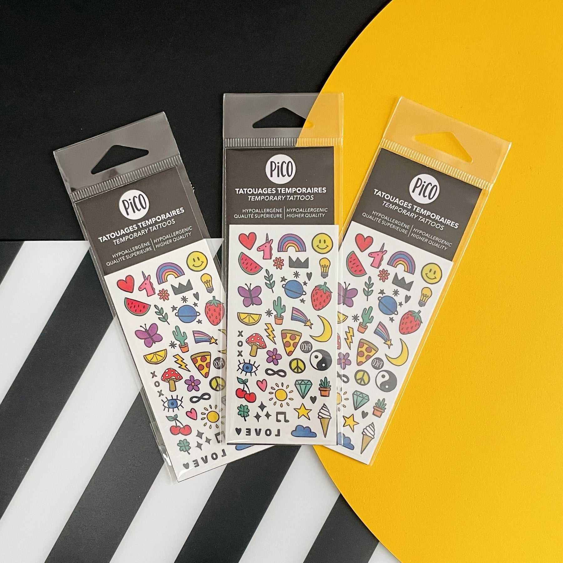 Temporary Tattoos The Fun Doodles — Mother and Earth Kids