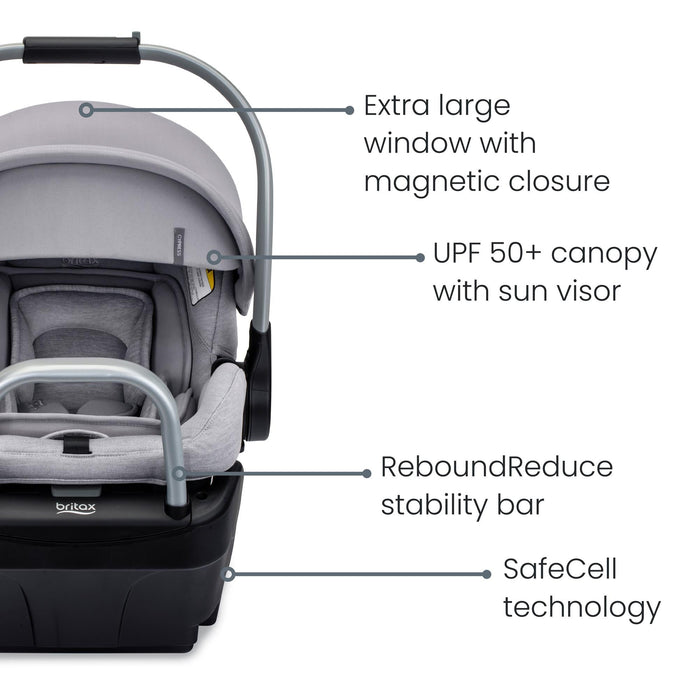 britax safe cell Britax Cypress Infant Car Seat with Alpine Base