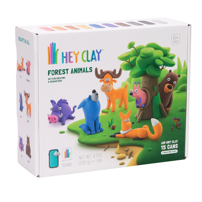 Hey Clay - Forest Animals Air-Dry Clay