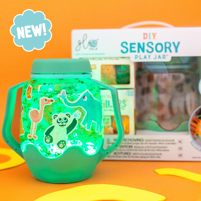 DIY Sensory Jar Gift Set- Zoo